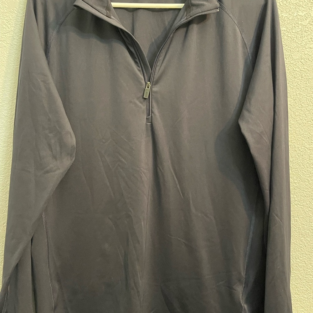 KJUS Men’s Trace Midlayer Half-Zip Pullover Black 54/XL - Picture 11 of 14